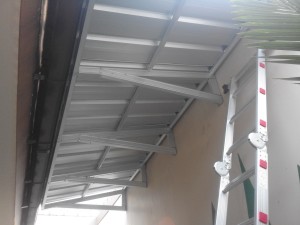 Kanopi baja ringan dapur atap spandek di Bekasi timur regensi.bekasi